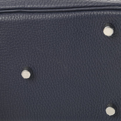 Hermes Taurillon Clemence Lindy 26 Bleu Nuit 11 of 13