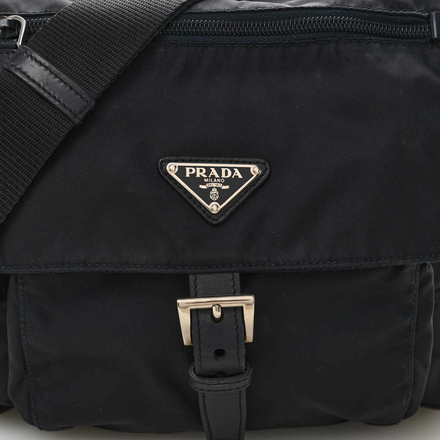 Nylon Vela Messenger Blue