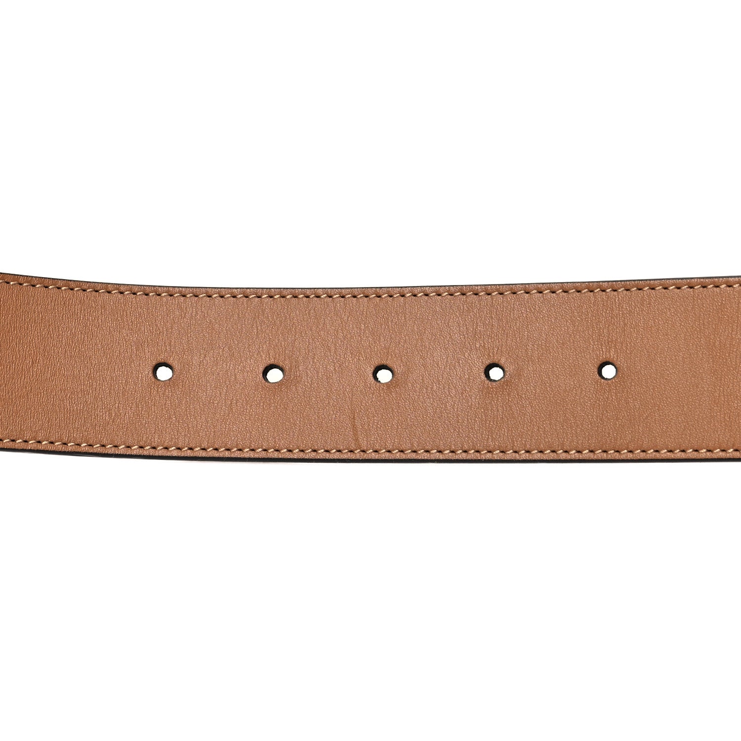 Gucci Calfskin Double G 40mm Belt 90 36 Brown 4 of 5