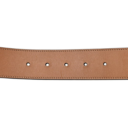 Gucci Calfskin Double G 40mm Belt 90 36 Brown 4 of 5