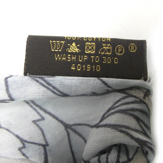 Louis Vuitton Cotton Etole Tattoo Scarf Kaki 5 of 5