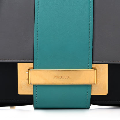 Prada City Calf Ribbon Bag Marmo Black Giada 9 of 13