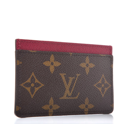 Louis Vuitton Monogram Card Holder Fuchsia 3 of 8