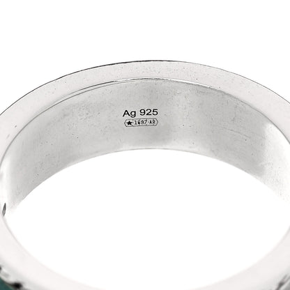 Gucci Sterling Silver Resin Interlocking G Ring 57 8 Turquoise 5 of 7