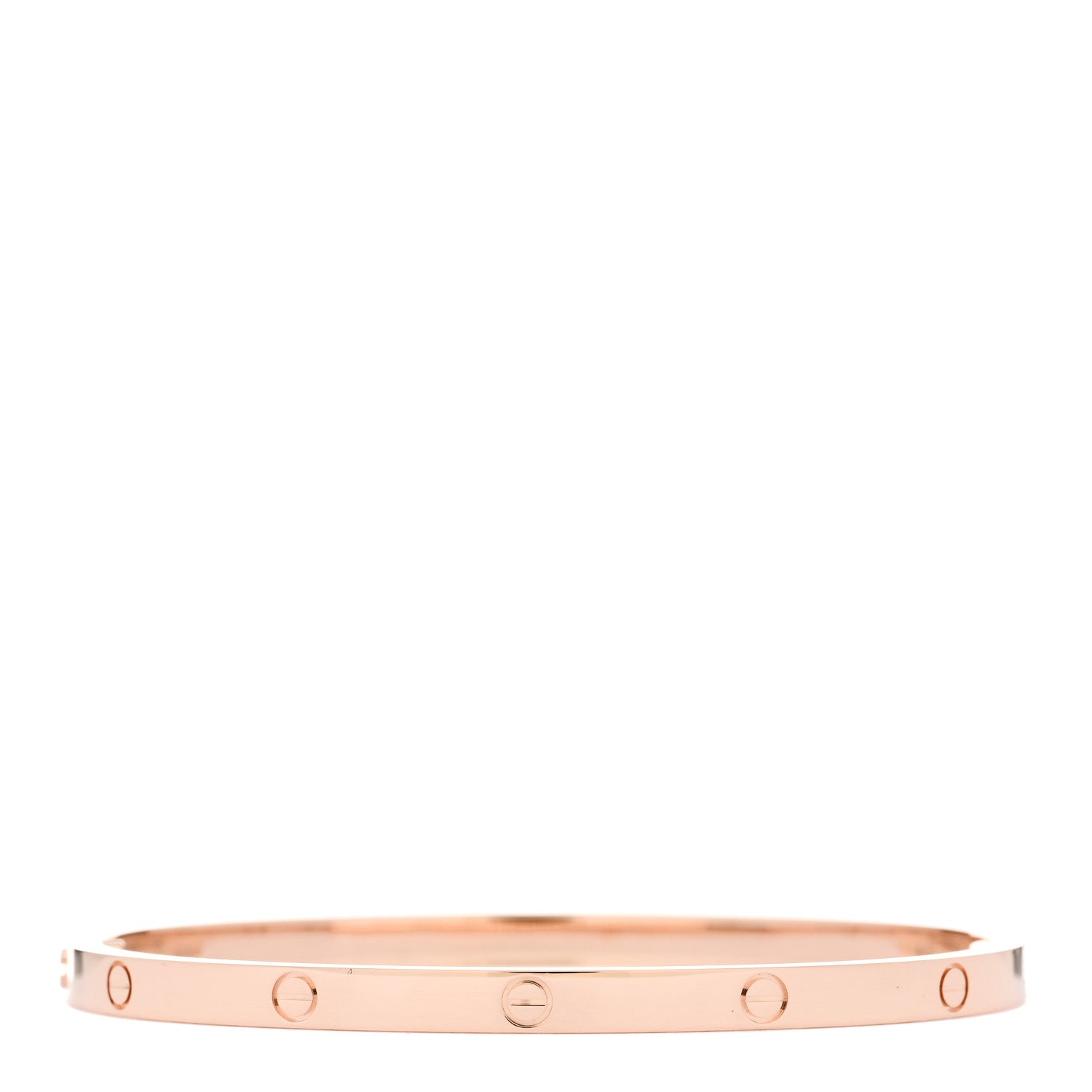 Cartier 18K Pink Gold Small LOVE Bracelet 16 2 of 5