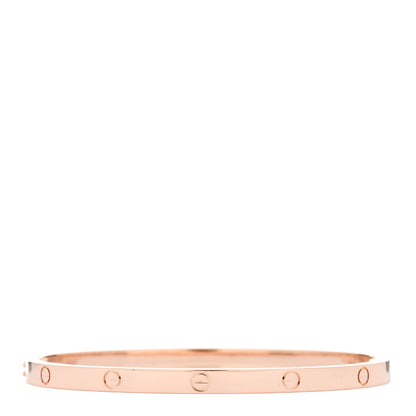 Cartier 18K Pink Gold Small LOVE Bracelet 16 2 of 5