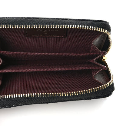Chanel Caviar Quilted Zip Coin Purse Black 5 of 7
