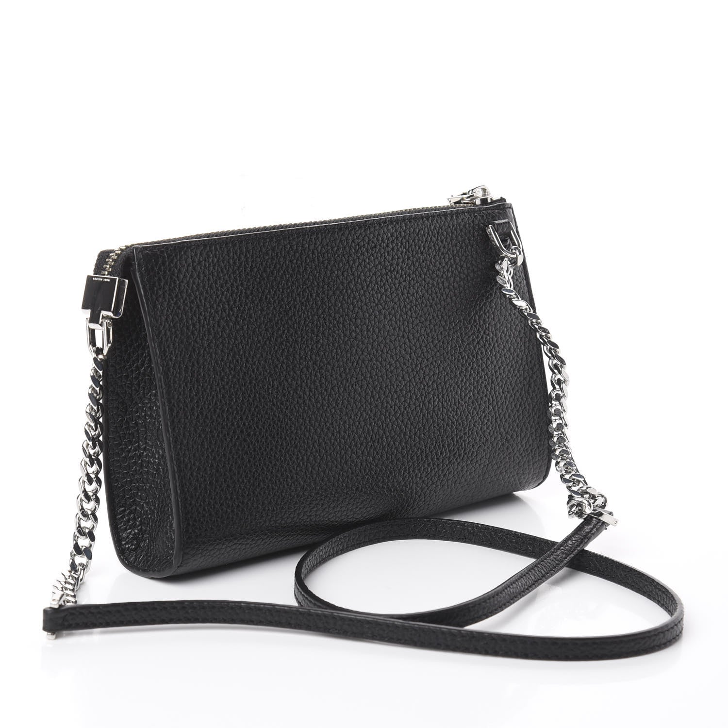 Marc Jacobs Grained Calfskin Small Recruit Crossbody Black 2 of 8