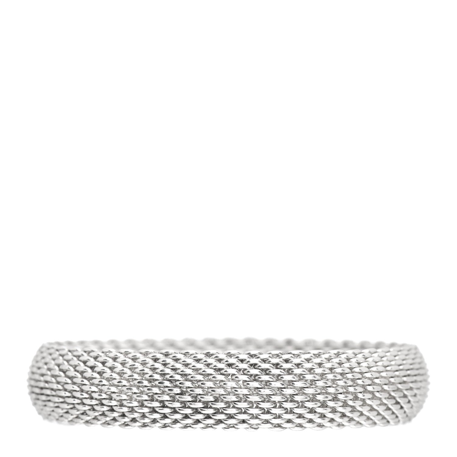Tiffany Sterling Silver Somerset Mesh Bracelet 1 of 4