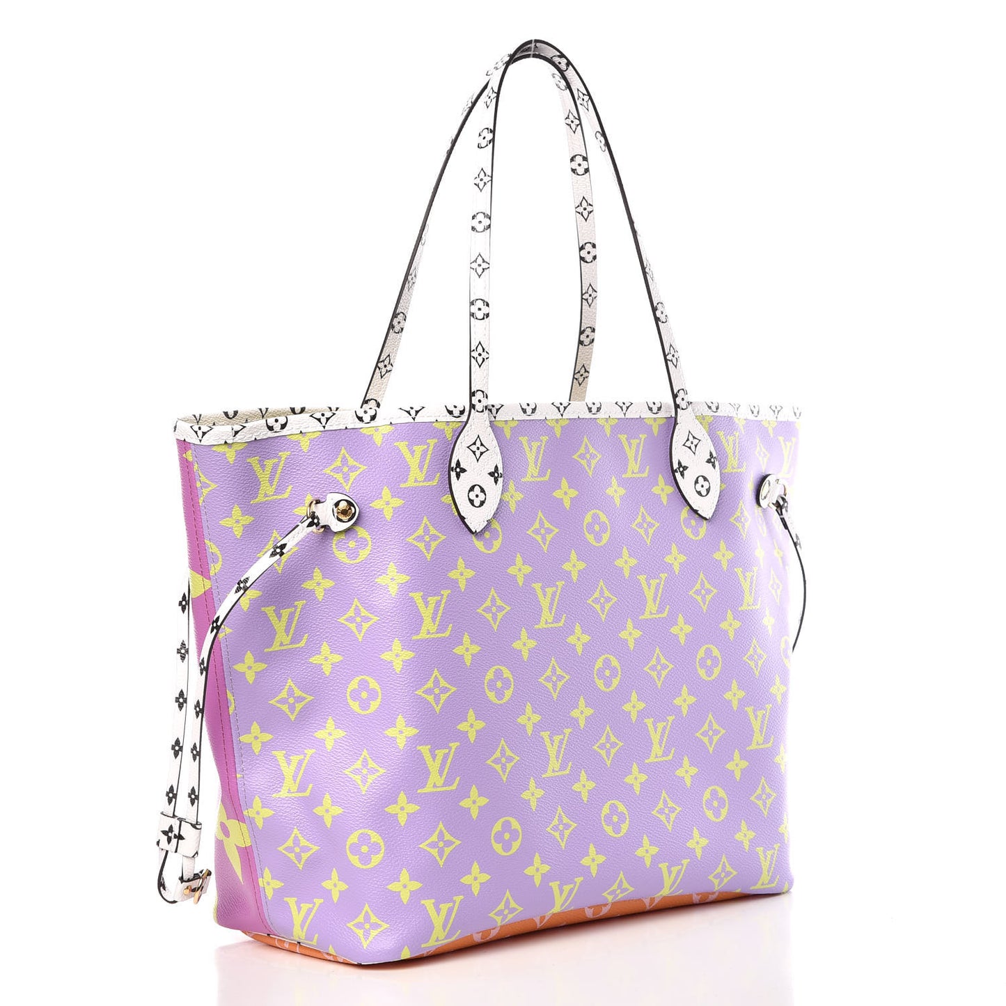 Monogram Giant Neverfull MM Pink Lilac