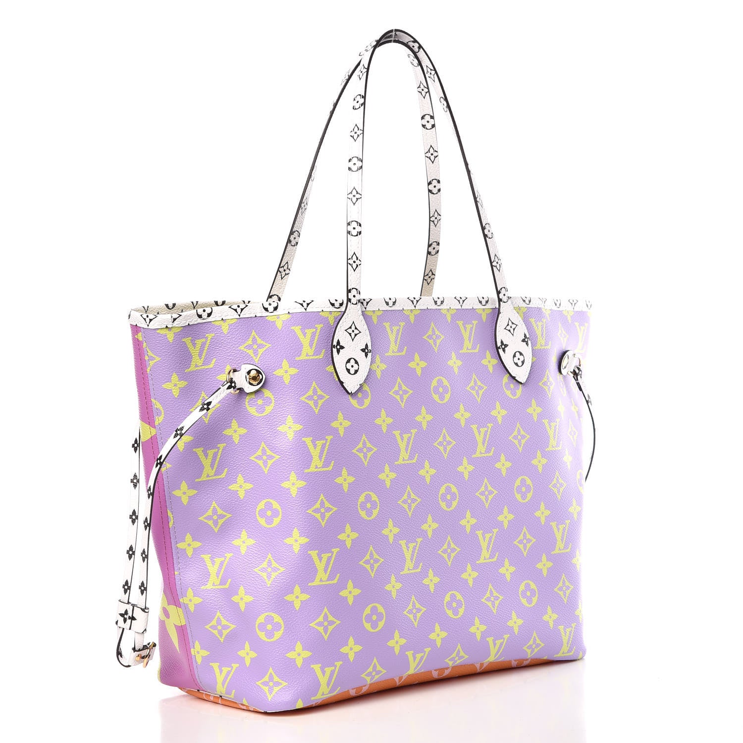 Louis Vuitton Monogram Giant Neverfull MM Pink Lilac 4 of 13