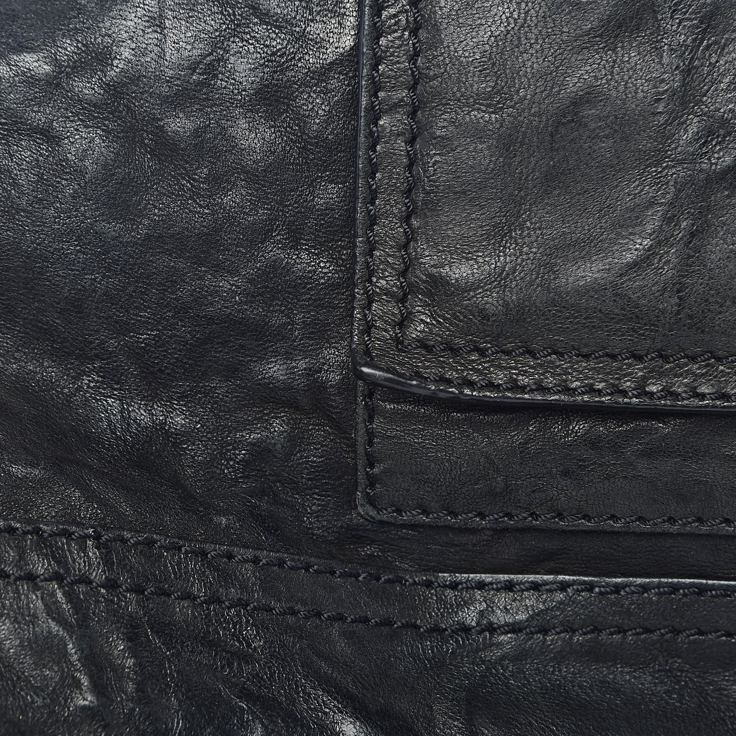 Tumbled Sheepskin Large Pandora Black