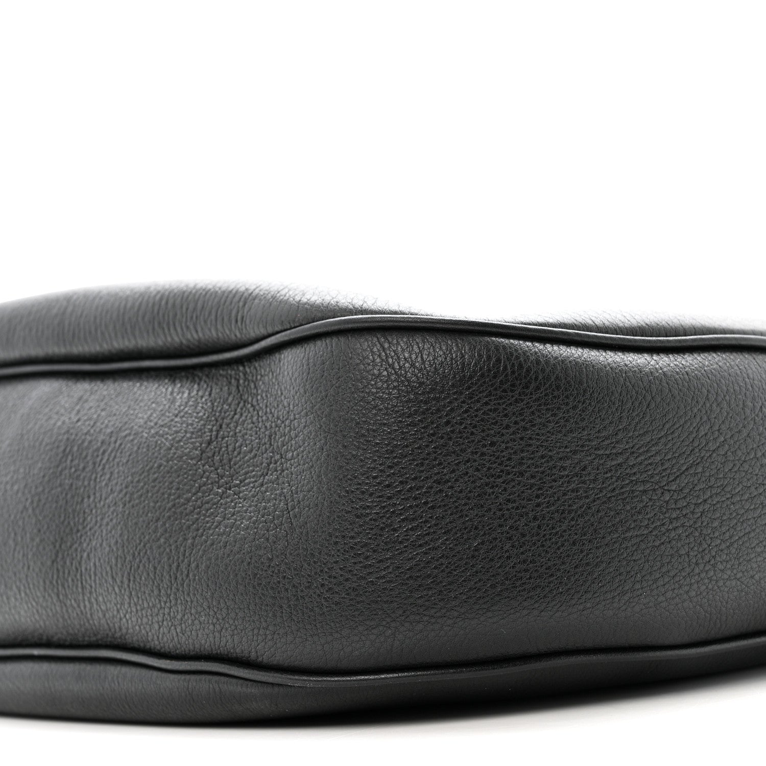Celine Supple Calfskin Medium Triomphe Heloise Shoulder Bag Black 9 of 11
