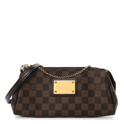 Louis Vuitton Damier Ebene Eva Clutch 1 of 4
