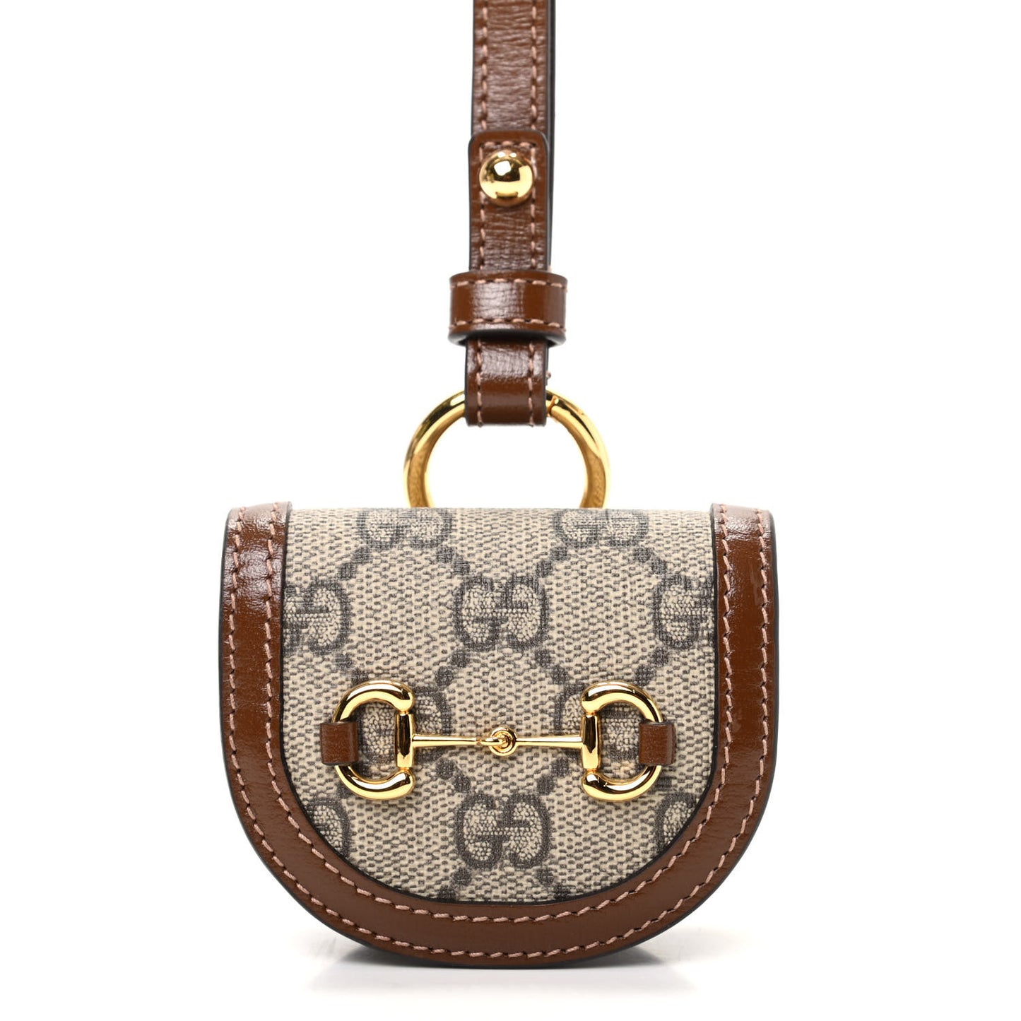 GG Supreme Monogram Horsebit 1955 AirPods Case
