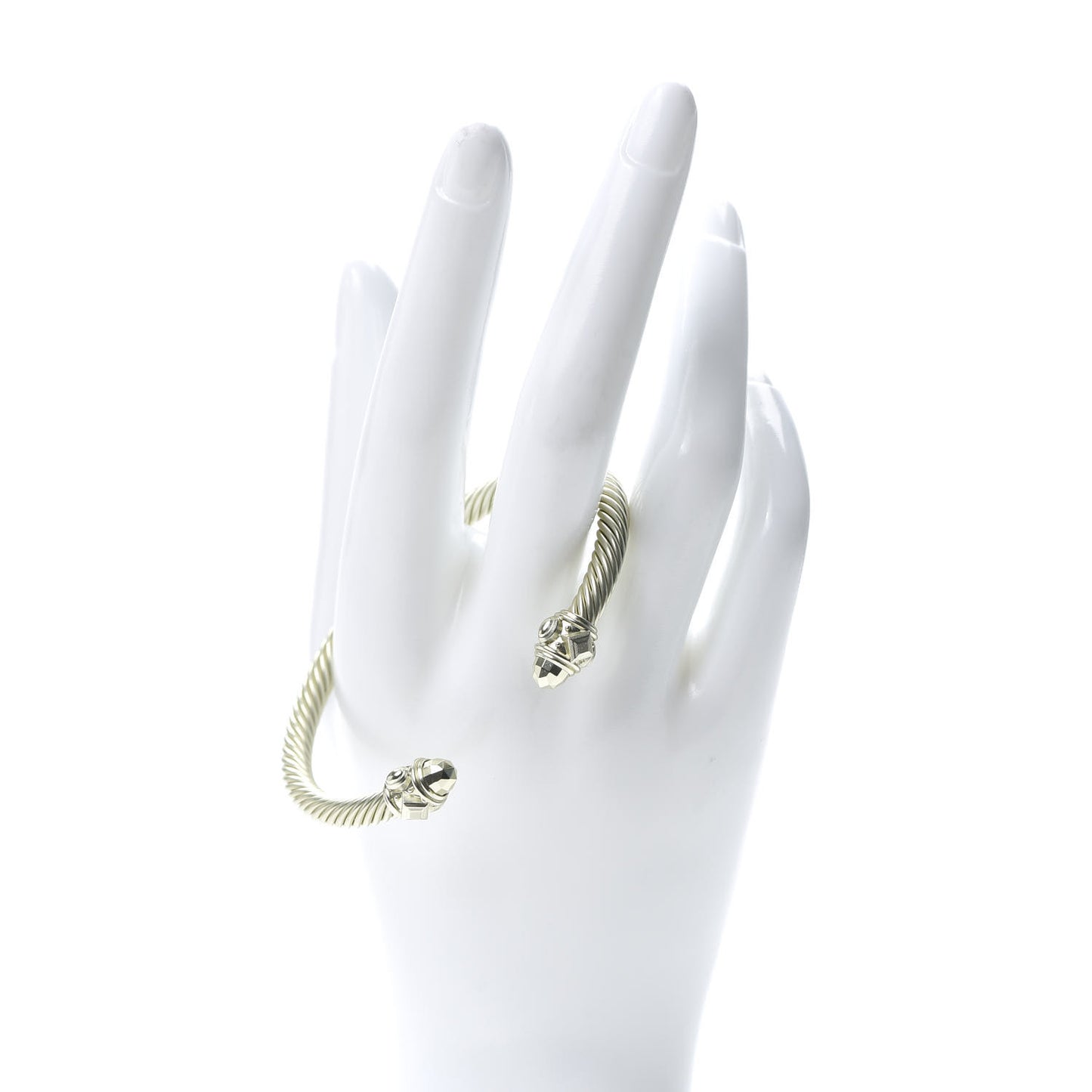 Aluminum 5mm Renaissance Bracelet Pale Gold