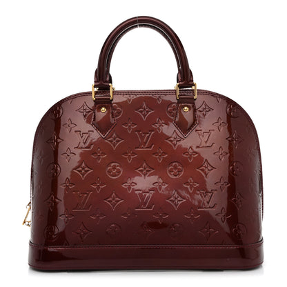 Louis Vuitton Vernis Alma PM Rouge Fauviste 1 of 10