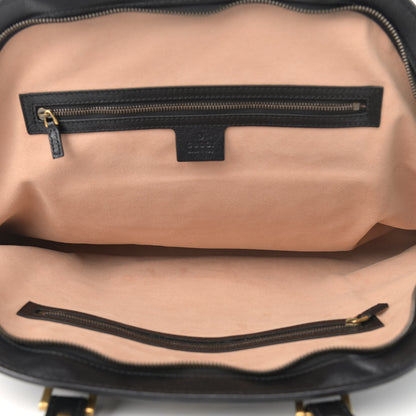 Gucci Calfskin Large Re(Belle) Top Handle Bag Black 5 of 9