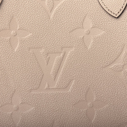 Louis Vuitton Empreinte Monogram Giant Neverfull MM Tourterelle 10 of 12