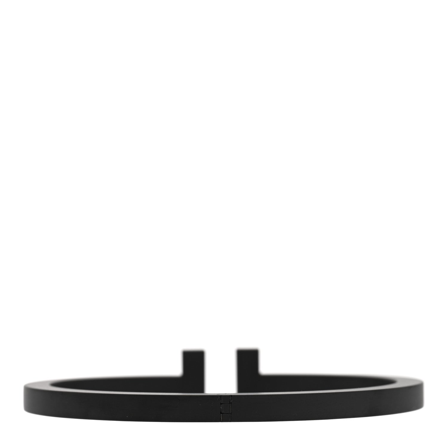 Tiffany Black-Coated Stainless Steel T Square Bracelet 2 of 4
