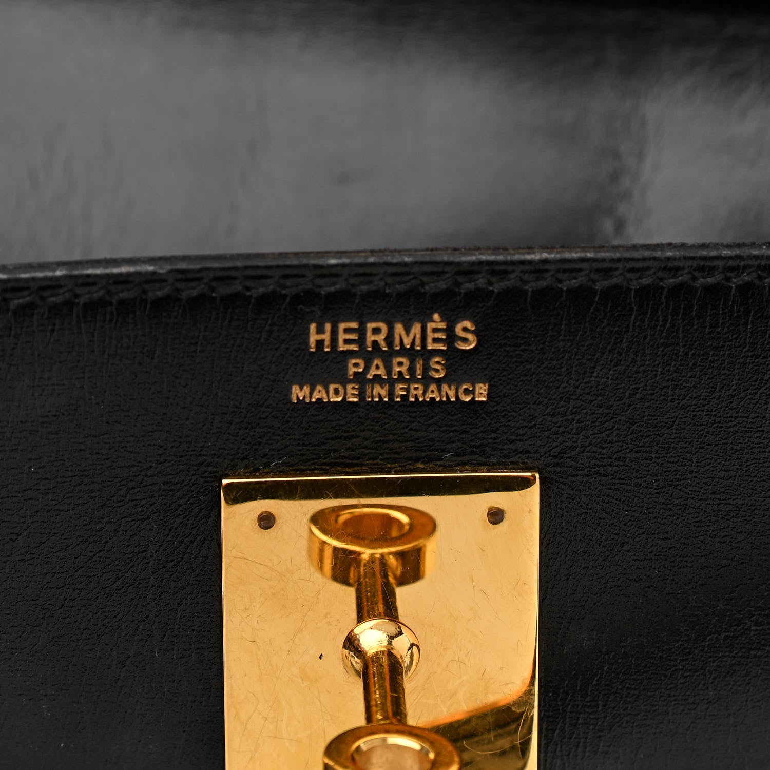 Hermes Box Kelly Retourne 32 Black 5 of 18