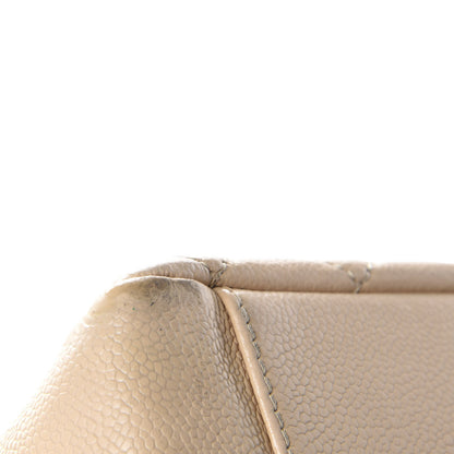 Chanel Caviar Quilted Grand Shopping Tote GST Beige Clair 8 of 14