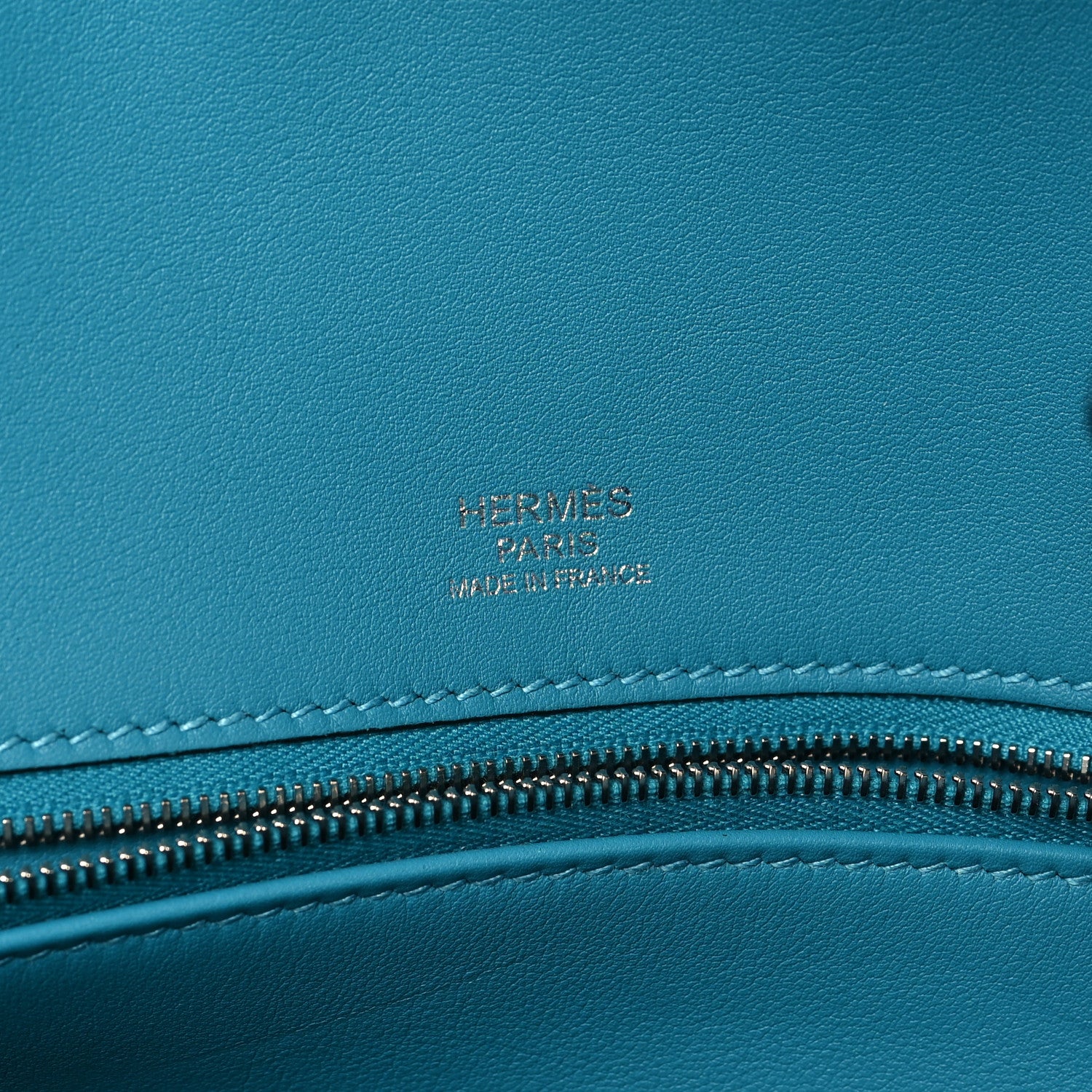 Hermes Togo Swift Ghillies Birkin 30 Turquoise 6 of 13