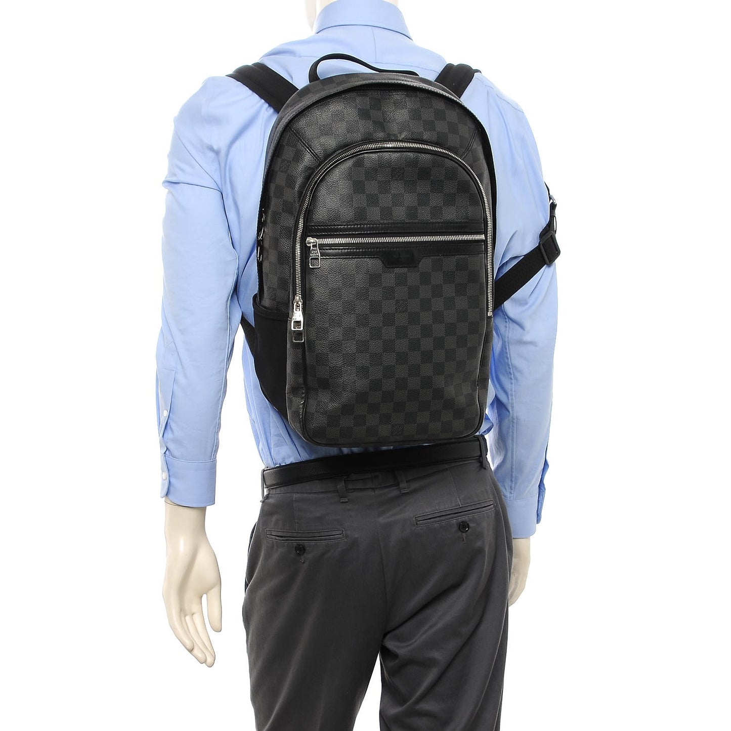 Damier Graphite Michael Backpack