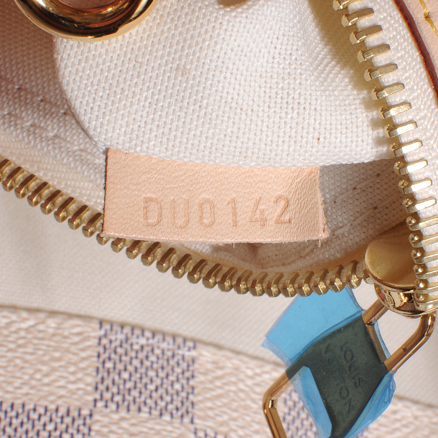 Damier Azur Beach Cabas PM
