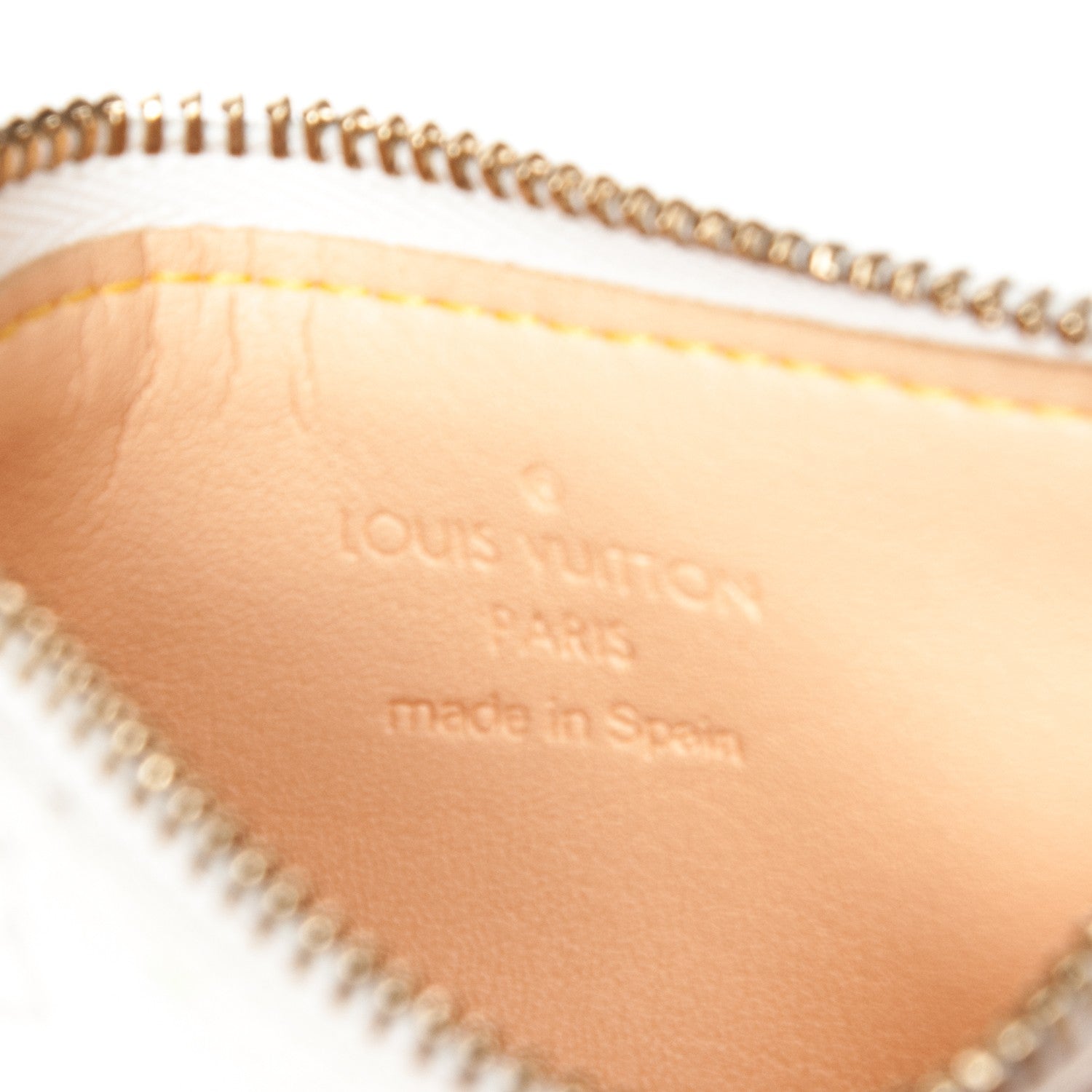 Louis Vuitton Monogram Multicolor Key Pouch White 6 of 6