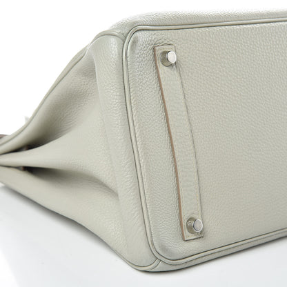 Hermes Togo Birkin 35 Gris Perle 26 of 34