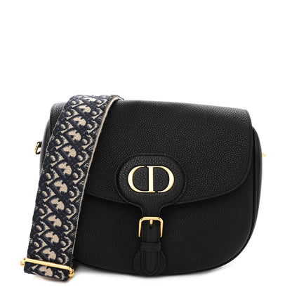 Christian Dior Grained Calfskin Large Bobby Flap Black 1 of 12
