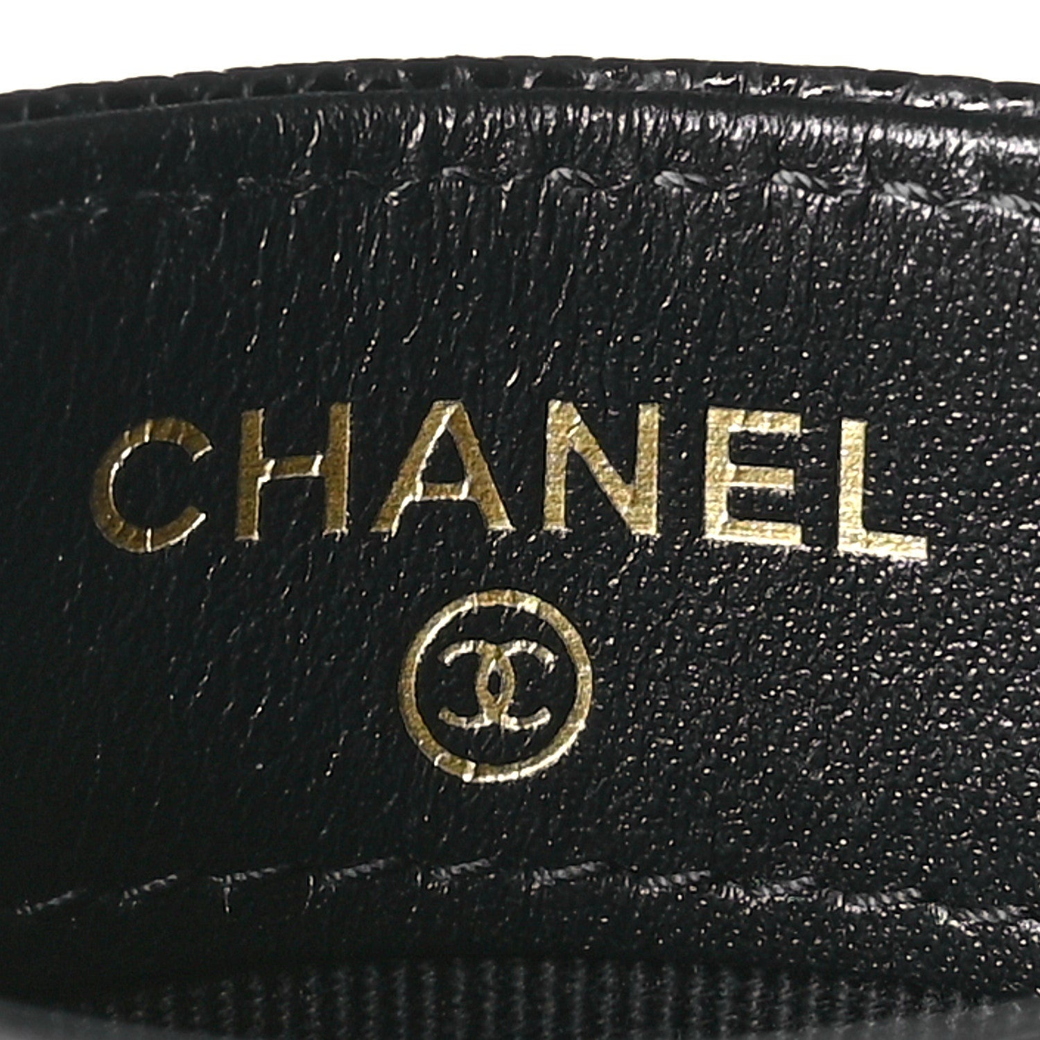 Chanel Caviar Quilted CC Card Holder Black 7 of 9