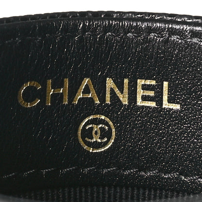 Chanel Caviar Quilted CC Card Holder Black 7 of 9