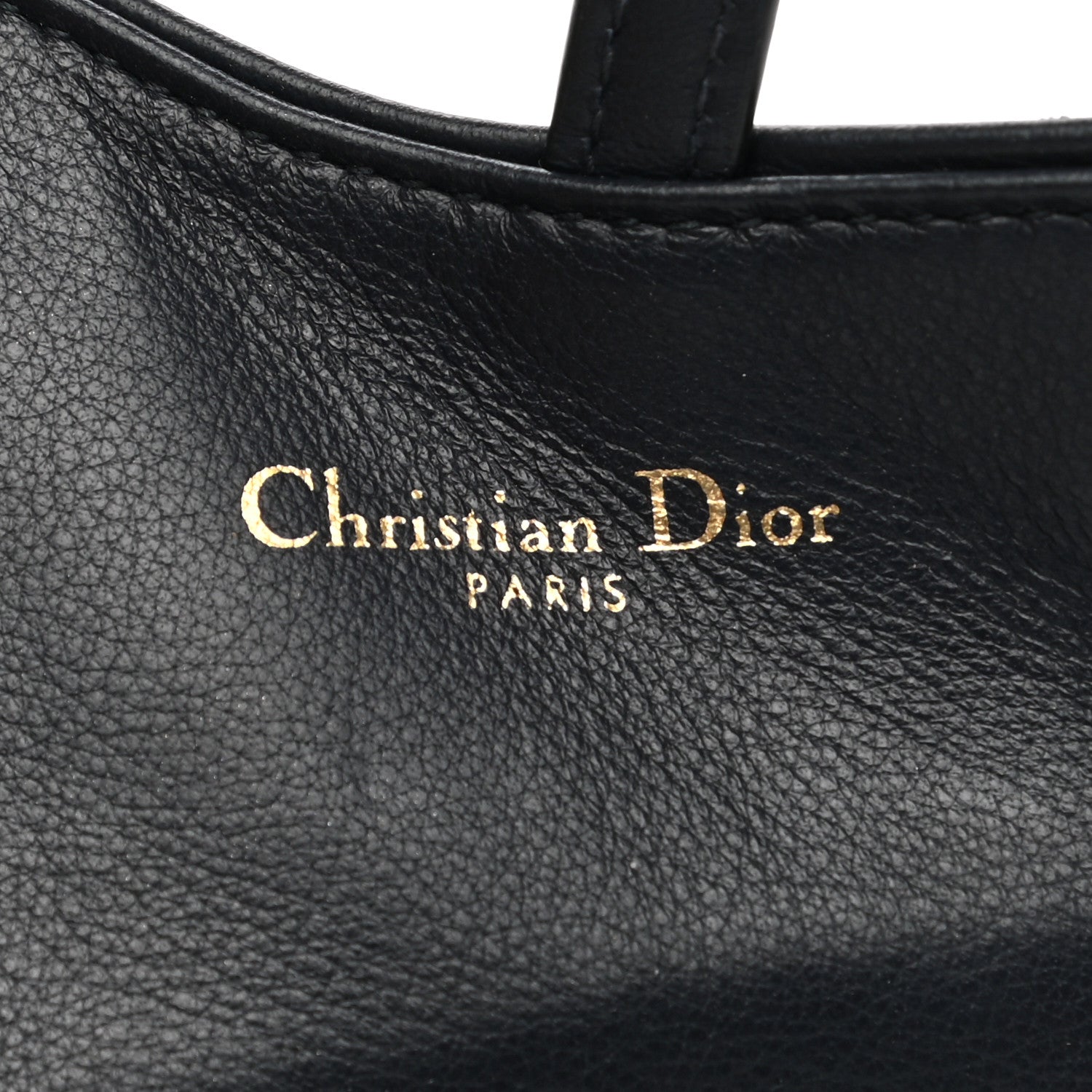 Christian Dior Oblique Nano Saddle Chain Pouch Blue 6 of 8