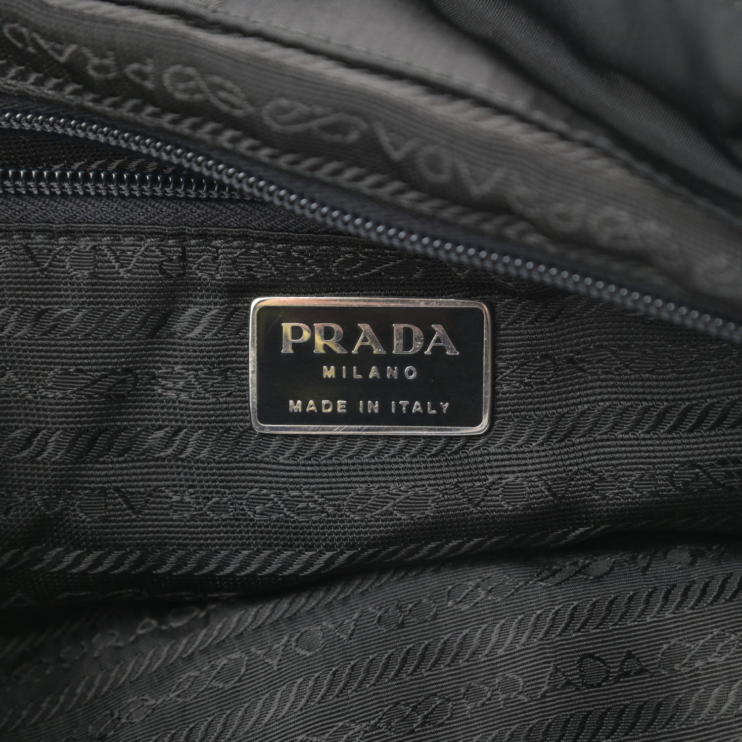 Prada Nylon Vela Large Backpack Black 6 of 13