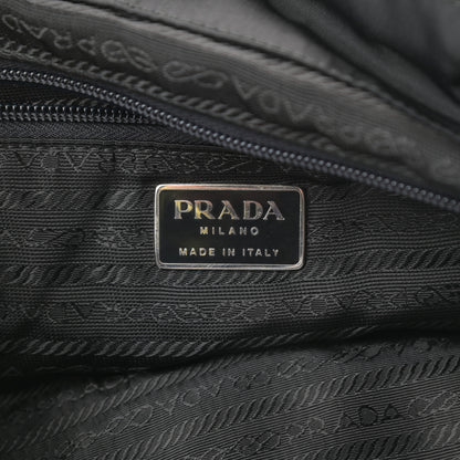 Prada Nylon Vela Large Backpack Black 6 of 13