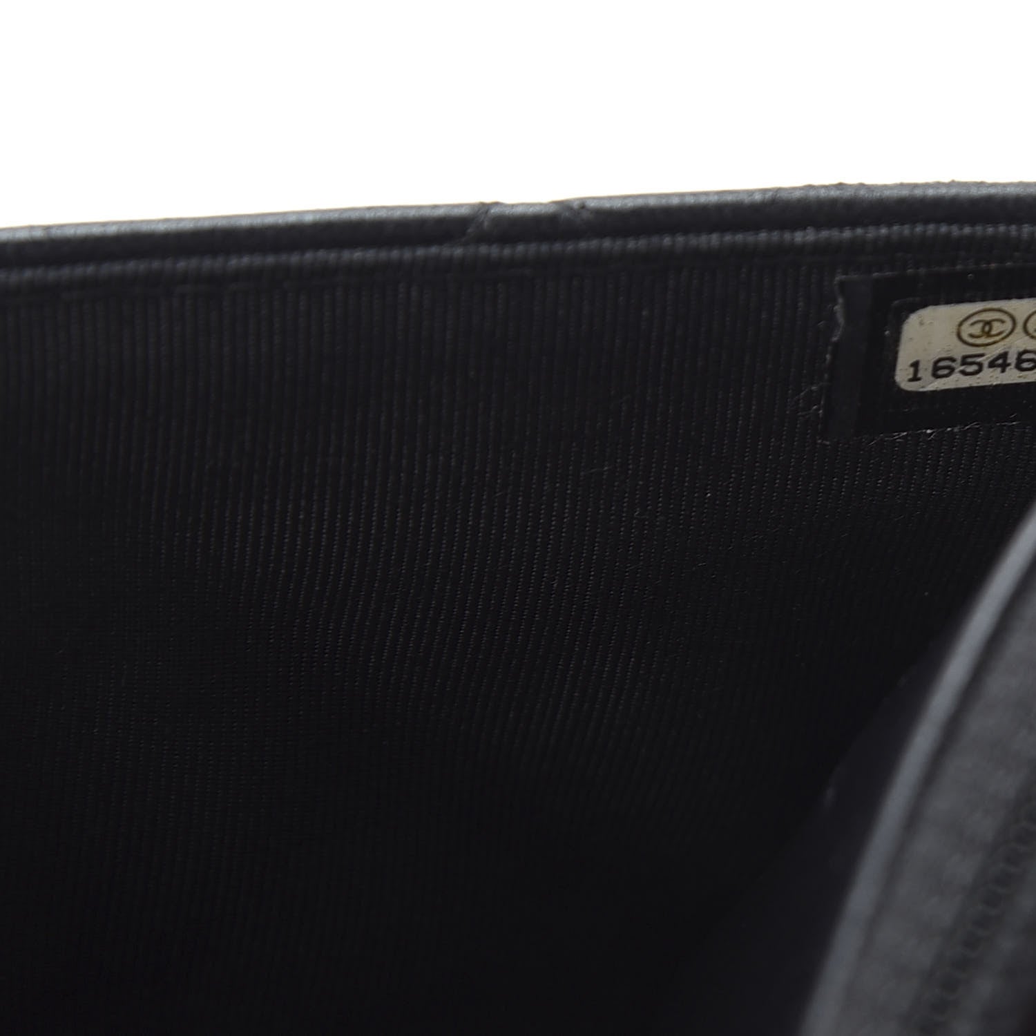 Chanel Lambskin Quilted Wallet On Chain WOC Black 9 of 10