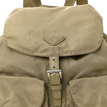 Prada Tessuto Nylon Vela Medium Backpack Beige Beige 8 of 10