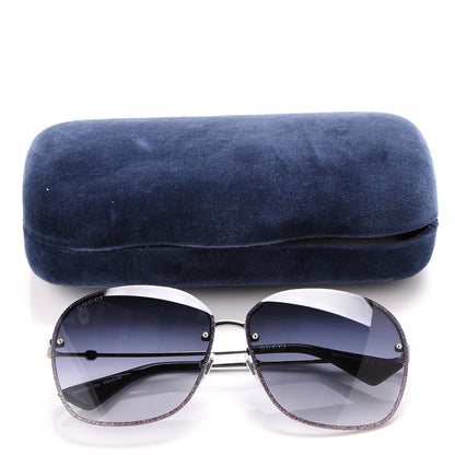 Gucci Square Frame Sunglasses GG0228S Purple 9 of 9