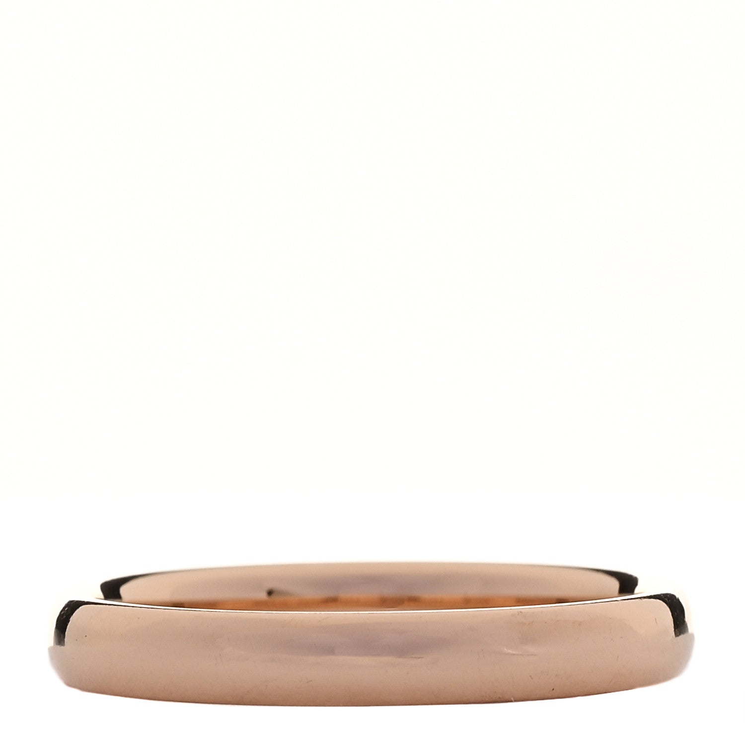 Van Cleef & Arpels 18K Rose Gold Tendrement Signature Wedding Band Ring 58 8.5 3 of 6