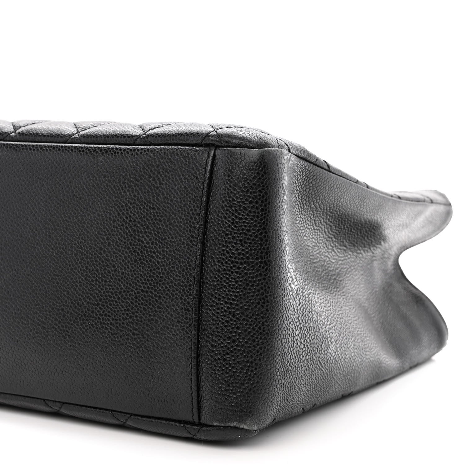 Chanel Caviar Quilted Grand Shopping Tote GST Black 10 of 12