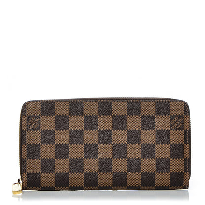 Louis Vuitton Damier Ebene Zippy Wallet 1 of 7
