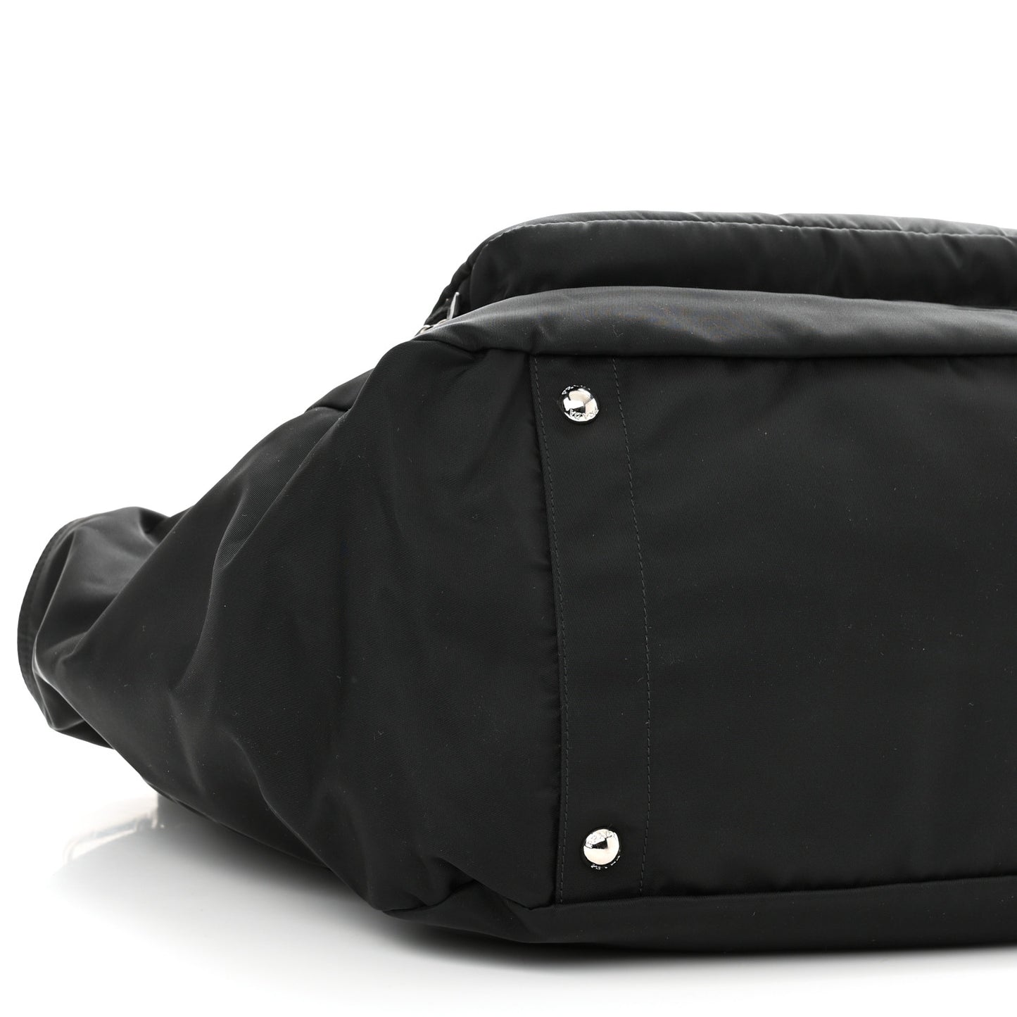 Nylon Vela Baby Bag Black
