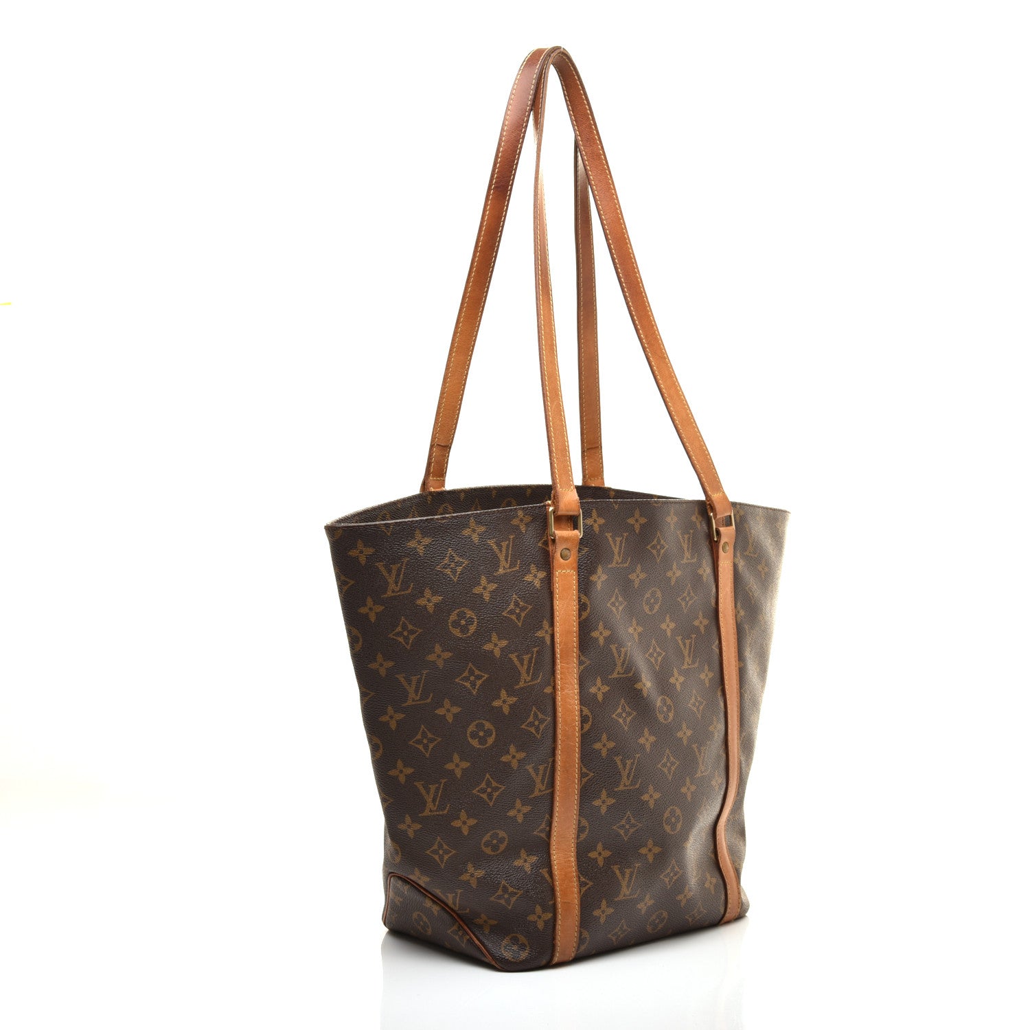 Louis Vuitton Monogram Sac Shopping Tote 3 of 10