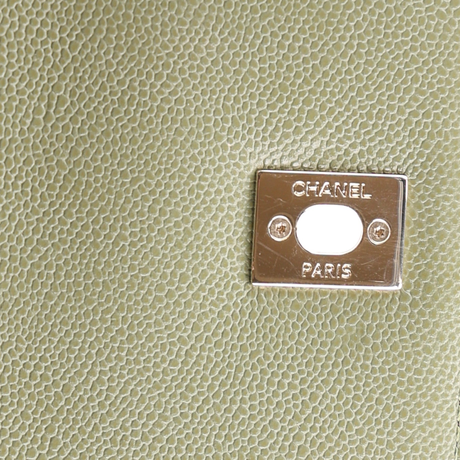 Chanel Caviar Quilted Medium Business Affinity Flap Green 6 of 10