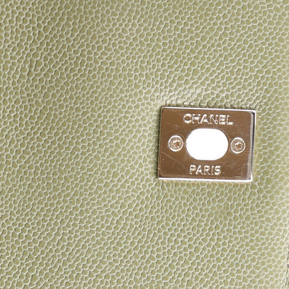 Chanel Caviar Quilted Medium Business Affinity Flap Green 6 of 10