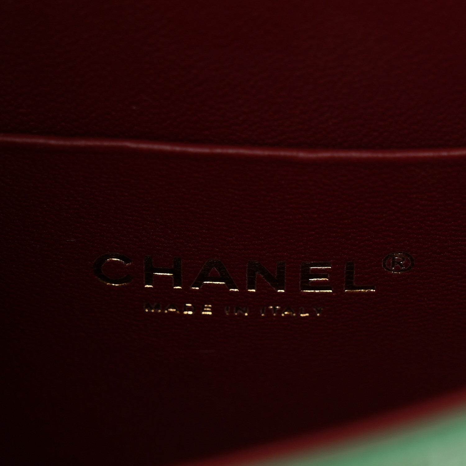 Chanel Calfskin Crocodile Embossed Turn Around Mini Flap Emerald 6 of 10
