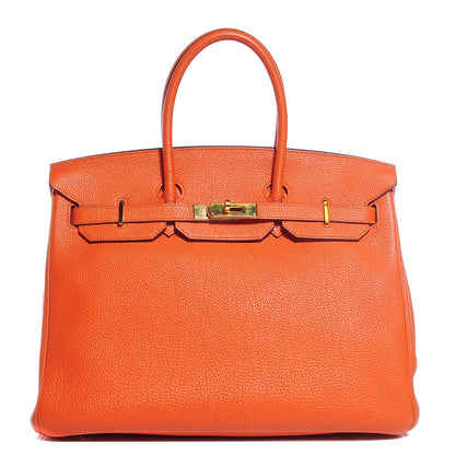 Hermes Togo Birkin 35 Orange 1 of 25