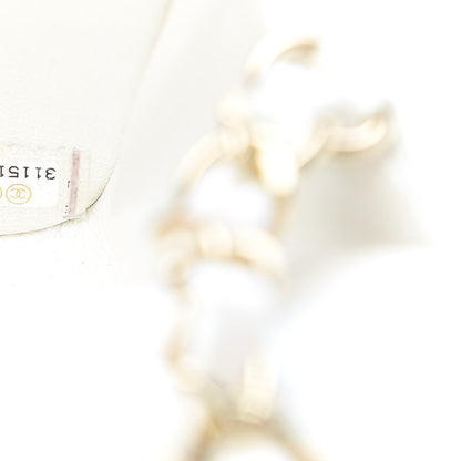 Chanel Iridescent Calfskin Quilted Mini Rectangular Flap White 7 of 11